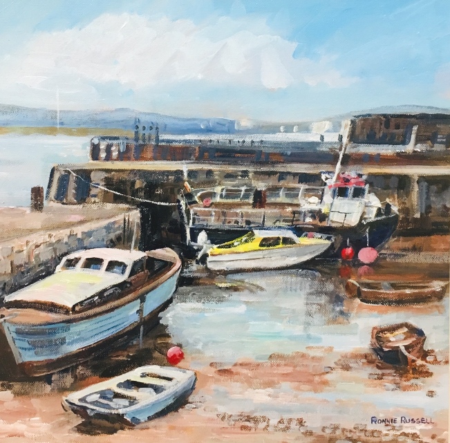 'Millport Harbour' by artist Ronnie Russell